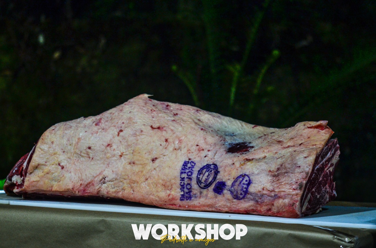 Foto do workshop de carnes